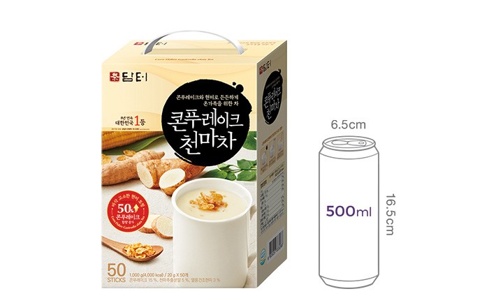 [담터] 콘푸레이크천마차 20g*50입