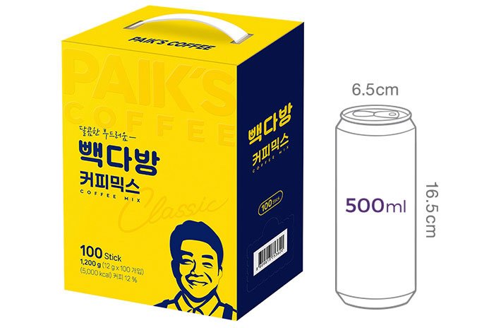 [빽다방] 커피믹스 (100개입)