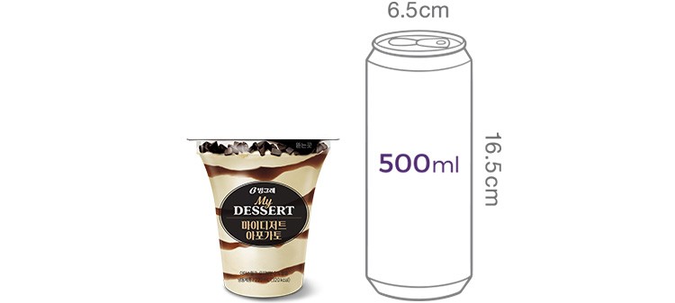 [빙그레] 마이디저트 아포가토 파르페 (220mL X 3개)