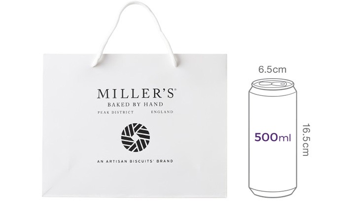 [쇼핑백] 티를 위한 비스킷 & 베이커앤바리스타 전용