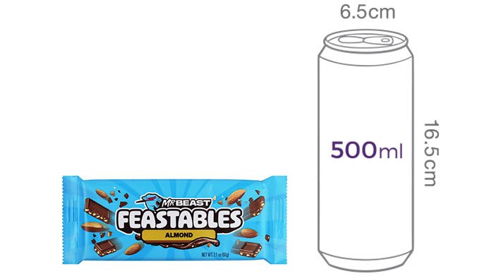 [피스터블] 아몬드 초콜릿 60g