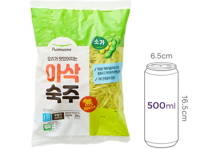 [풀무원] SOGA 아삭숙주 350g
