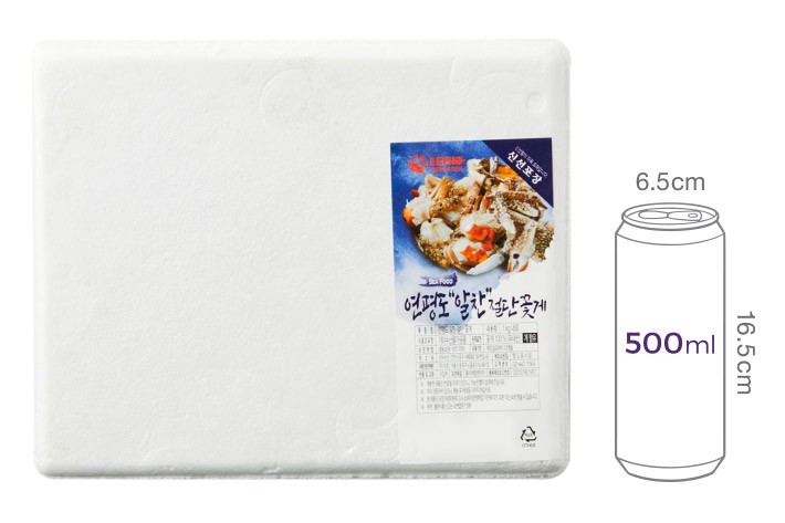 [이호] 연평도 알찬 절단꽃게 1kg (냉동)