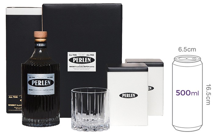 [선물세트][펠른]위스키 더치 커피&리델 글라스 2P 세트