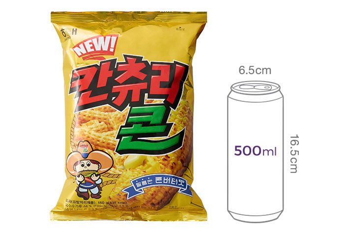 [해태] 칸츄리콘 150g