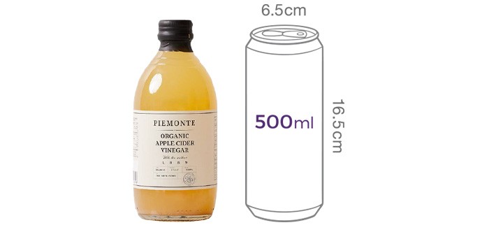 [피에몬테] 이탈리아 유기농 사과식초 500m