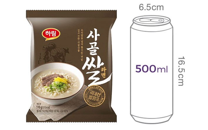 [하림] 사골쌀라면 4입
