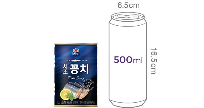 [사조] 꽁치 300g