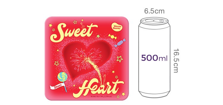 [위니비니] 로맨틱 스윗 러브 틴 (16입)