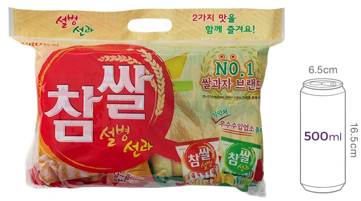 [크라운] 참쌀설병 & 참쌀선과 기획팩 (4번들)