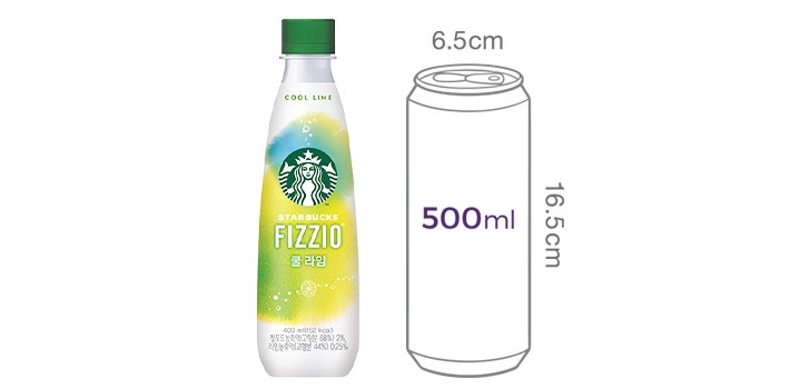 [스타벅스] 피지오 쿨라임 (400mL X 6개)