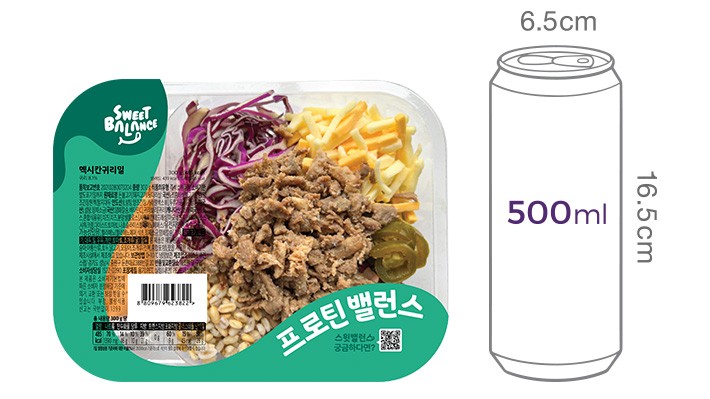 [스윗밸런스] 멕시칸 귀리밀 프로틴 샐러드