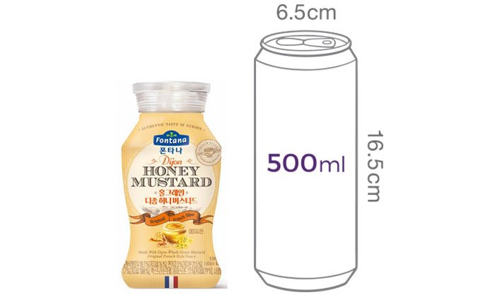 [폰타나] 홀그레인 디종 허니머스타드 190g