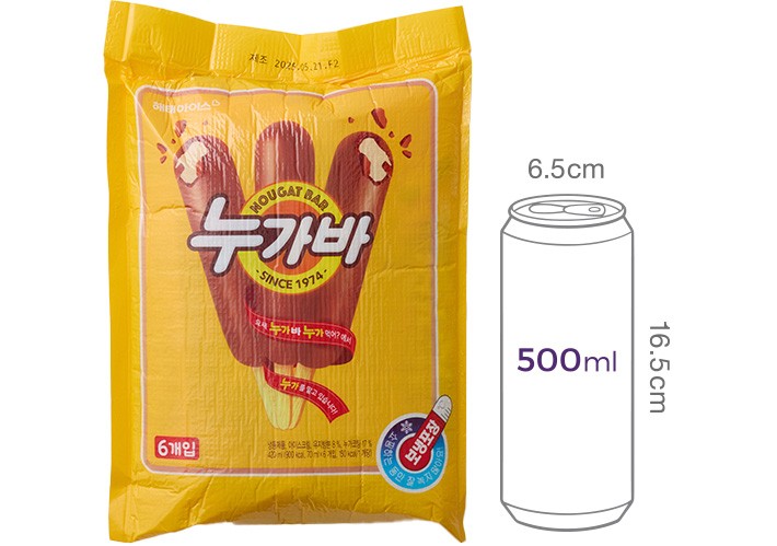 [해태아이스] 누가바 (70mL X 6개입)