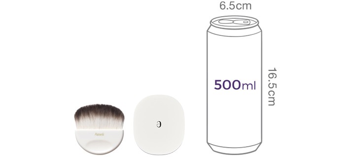 [아멜리] 베이크드파우더+브러시 기획세트 (003 밀키바이올렛)