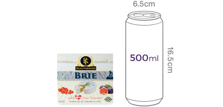 [리얼파머스] 덴마크 브리 치즈 125g