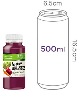 [풀무원녹즙] 프레시업 비트&당근 150mL