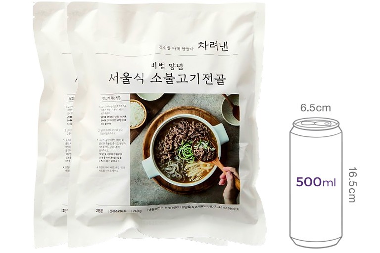 [차려낸] 비법 양념 서울식 소불고기전골 * 2개입