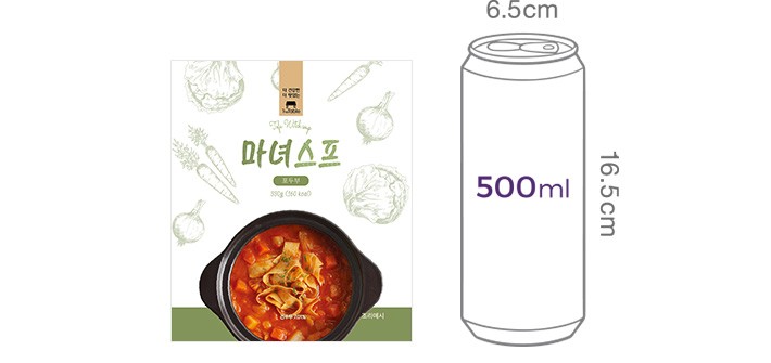 [더 테이블] 마녀스프 330g (포두부)
