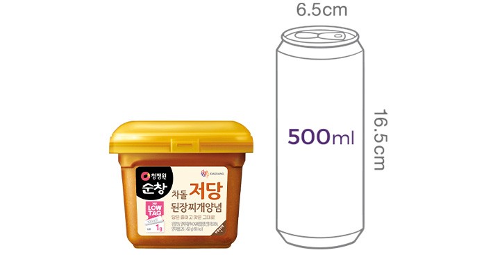 [청정원] 순창 차돌 저당 된장찌개양념 450g