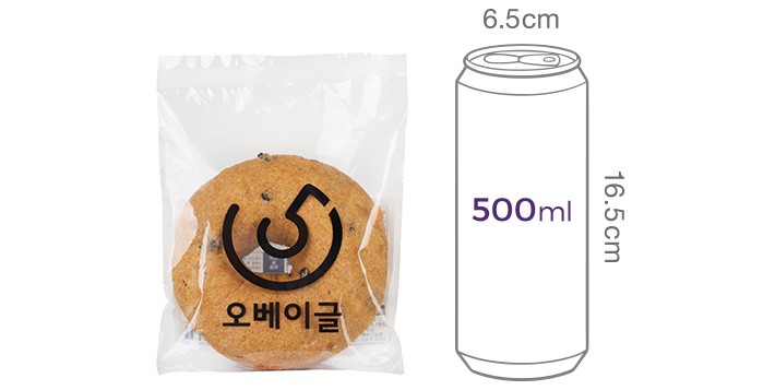 [오베이글] 올리브치즈 통밀베이글 109g