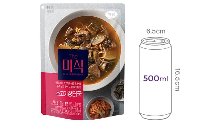 [하림 The미식] 소고기장터국 350g