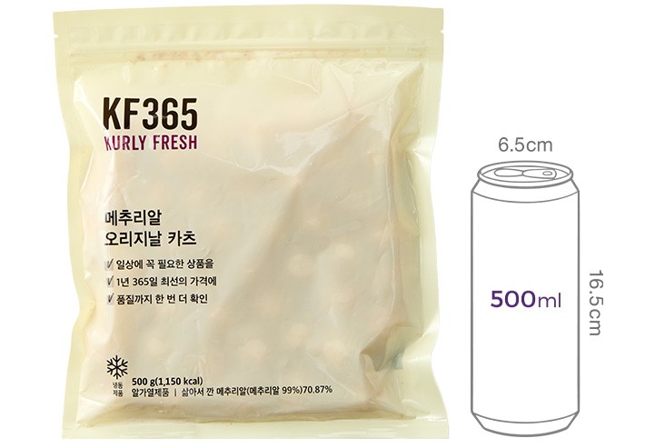 [KF365] 메추리알 오리지날 카츠 500g