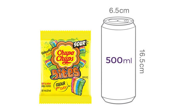 [츄파춥스] 사워 바이츠 60g