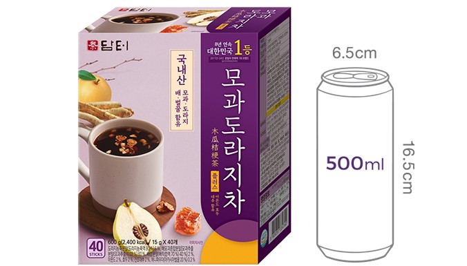 [담터] 모과 도라지차 플러스 (15g X 40개)
