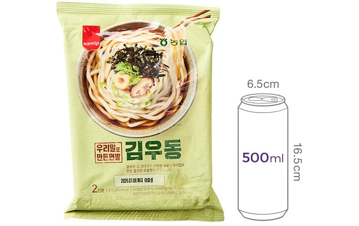 [농협] 김우동 410g