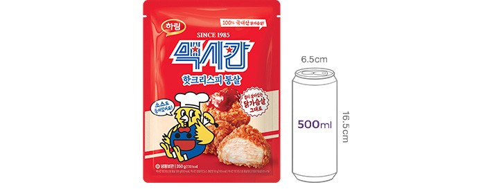 [맥시칸] 핫크리스피 통살 치킨&매콤 양념치킨소스