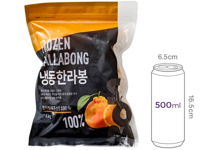 냉동 한라봉 1kg (국내산)