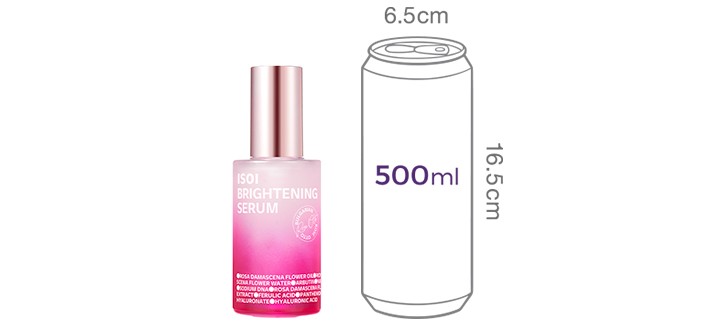 [아이소이] 브라이트닝 잡티 로즈 세럼 대용량 단독기획 (세럼 50mL+15mL, +미간 아이패치 3매 증정)