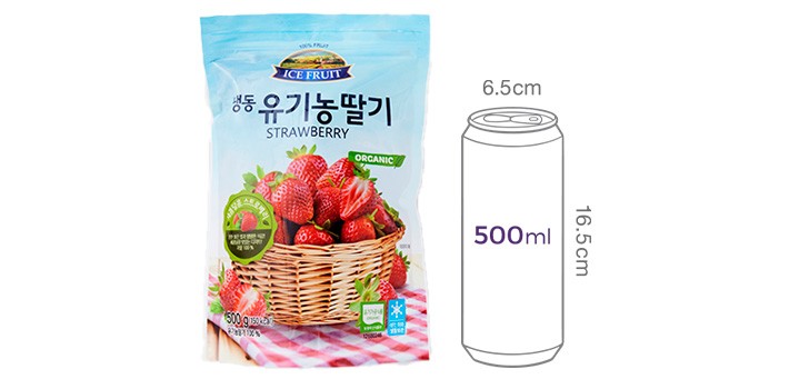 냉동 유기농 딸기 500g (폴란드산)