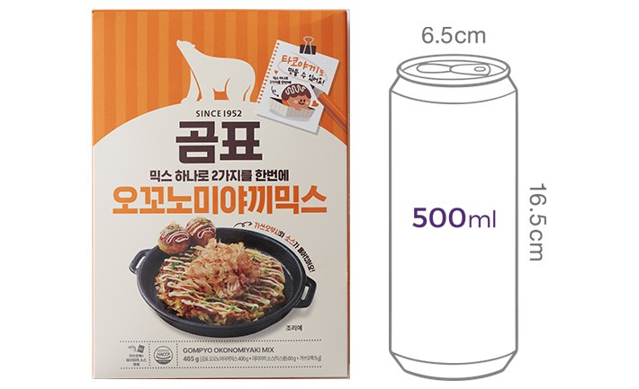 [곰표] 오꼬노미야끼 믹스 465g