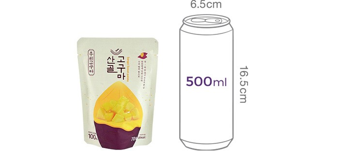 [에코맘의산골이유식] 산골고구마 70g