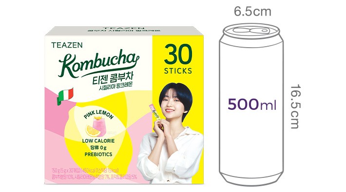 [티젠] 콤부차 시칠리아 핑크레몬 30개입