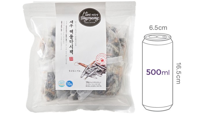 [해통령] 새우 해물 다시팩 15g X 10입