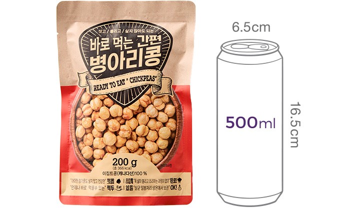 바로먹는 간편 병아리콩 200g