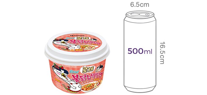 [삼양] 로제 불닭 납작당면