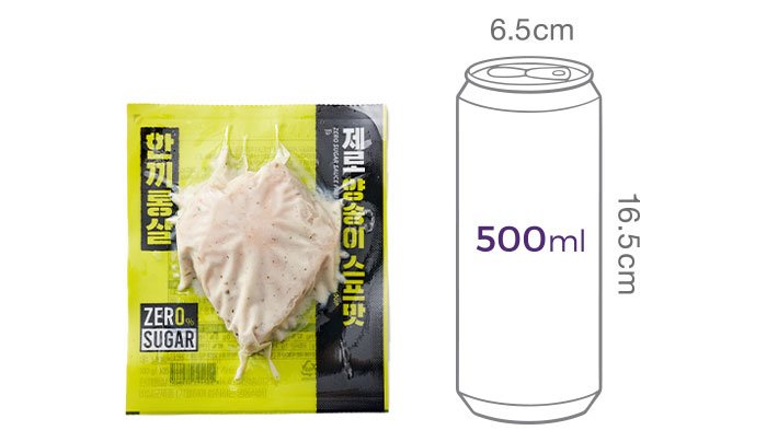 [한끼통살] 제로 양송이스프맛 1개입