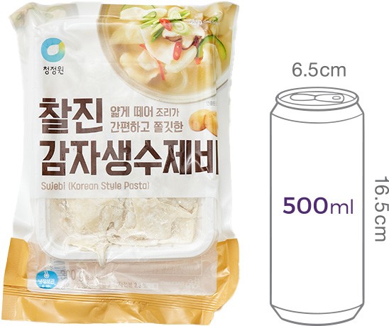[청정원] 찰진 감자 생수제비 300g