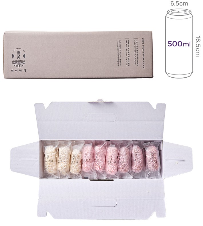 [선미한과] 한손 강릉모둠 개별포장 유과세트