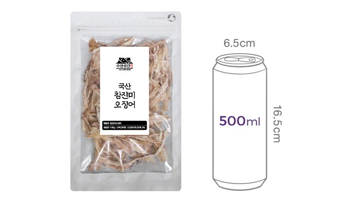[수산곳간] 국산 참진미 오징어 100g