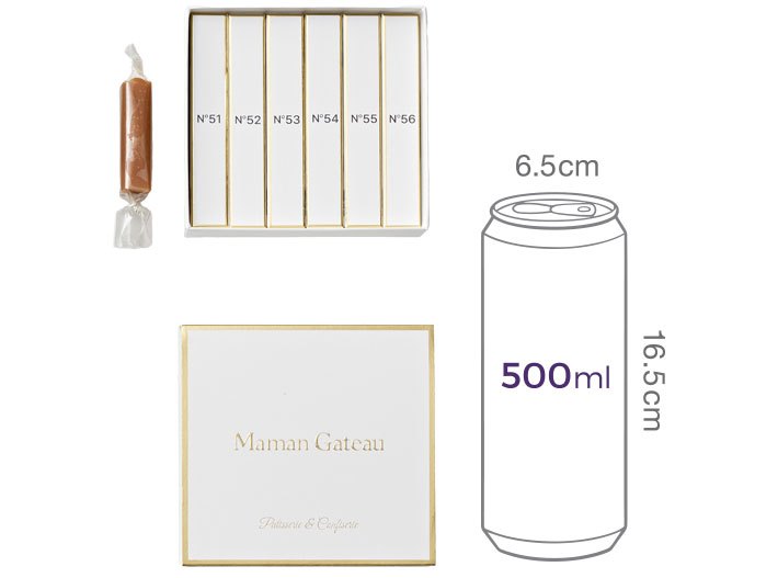 [마망갸또] 고메 카라멜 세트 6입