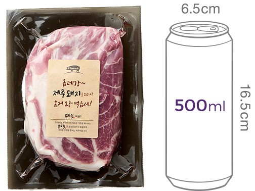 [몬트락] 무항생제 제주 목살 구이용 400g (냉장)