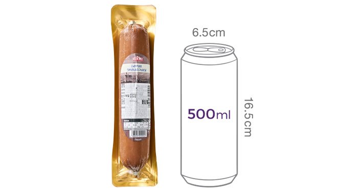[제르미] 스모크 치즈 링크(롤) 200g