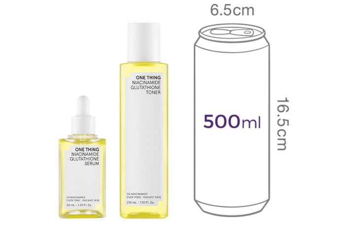 [원씽] 나이아신아마이드 글루타치온 토너&세럼 기획 세트(토너 30ml+세럼 10ml 증정)