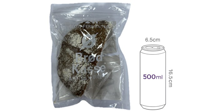 [브로드카세] 72시간 저당 컨트리 통밀 깜빠뉴 하프 300g