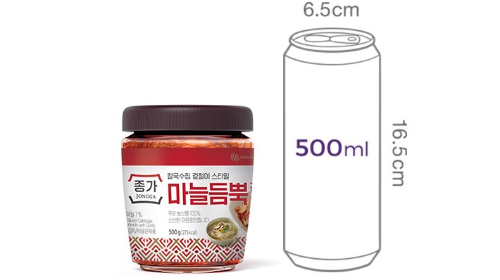 [종가] 마늘듬뿍김치 500g